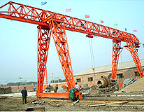 雄峰MH10T-24M電動(dòng)葫蘆桁架門(mén)式起重機(jī)(花架式)